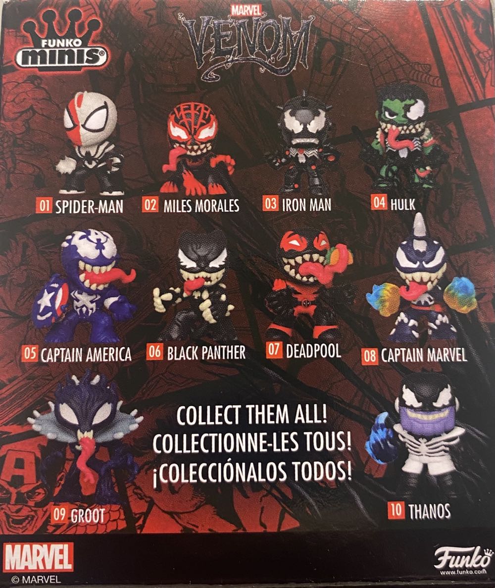 (Venom Minis 06) Black Panther - Marvel Universe vinyl figure collectible - Main Image 2