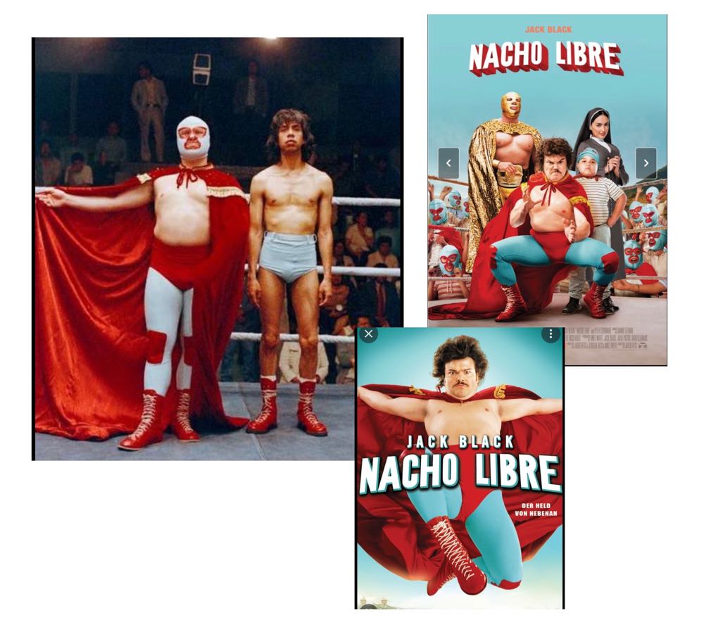 Nacho Libre/Masked Jack Black - Funko vinyl figure collectible - Main Image 3