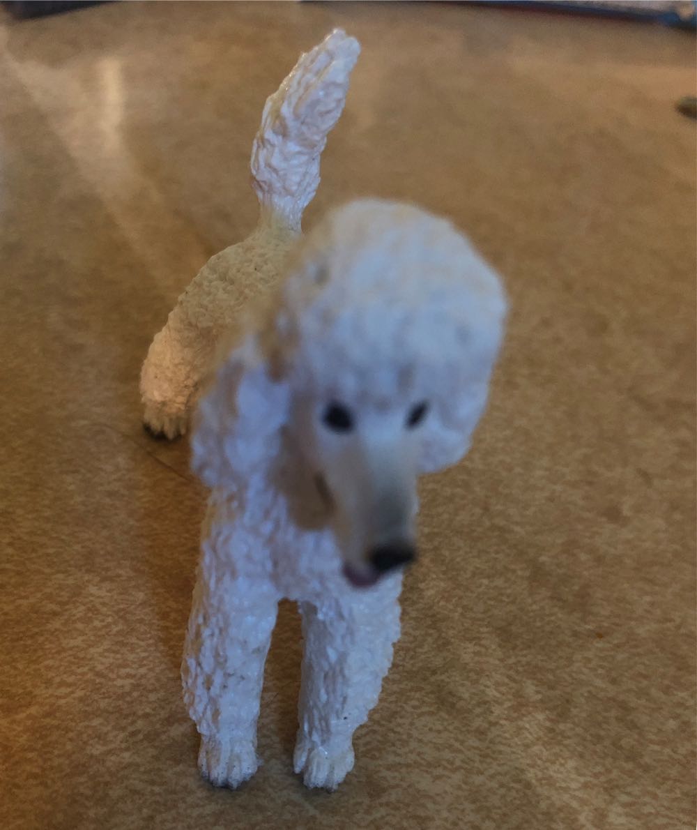 Schleich Farm World Animal Figurine  Poodle  vinyl figure collectible [Barcode 4059433320786] - Main Image 3