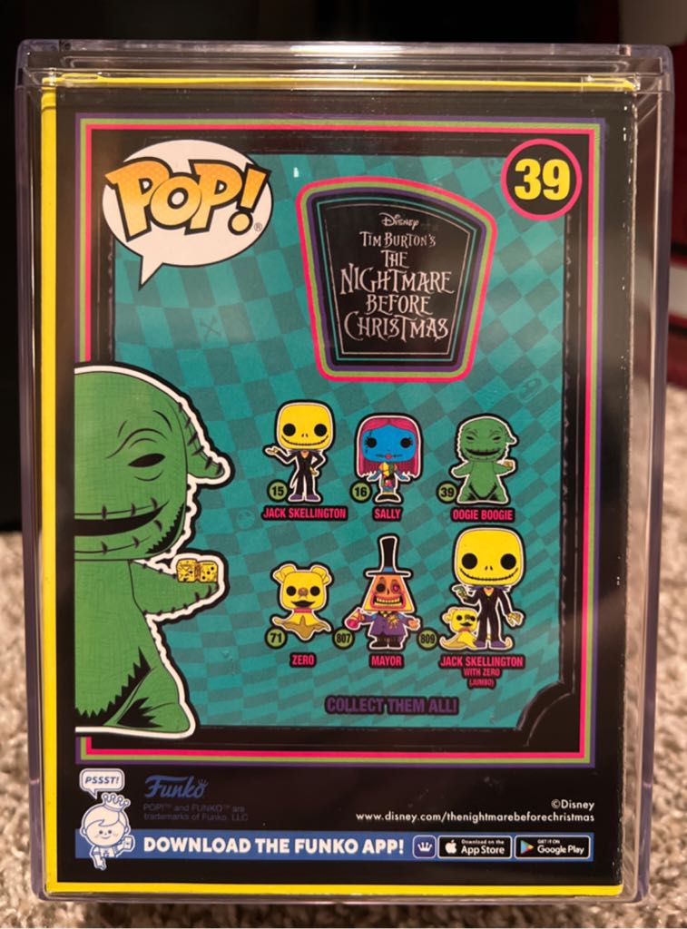 Oogie Boogie #39 - The Nightmare Before Christmas vinyl figure collectible [Barcode 889698639620] - Main Image 2