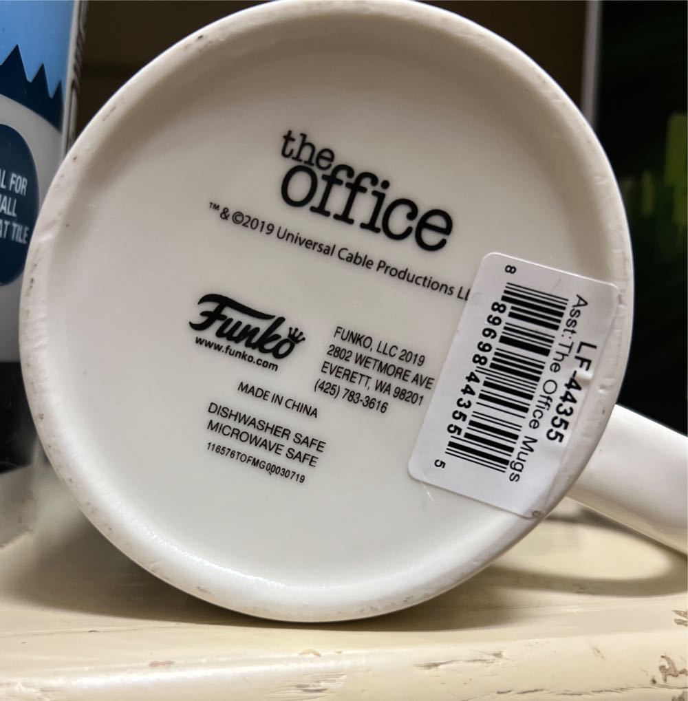 The Office/Michael’s Coffee Mug  vinyl figure collectible [Barcode 889698443555] - Main Image 2