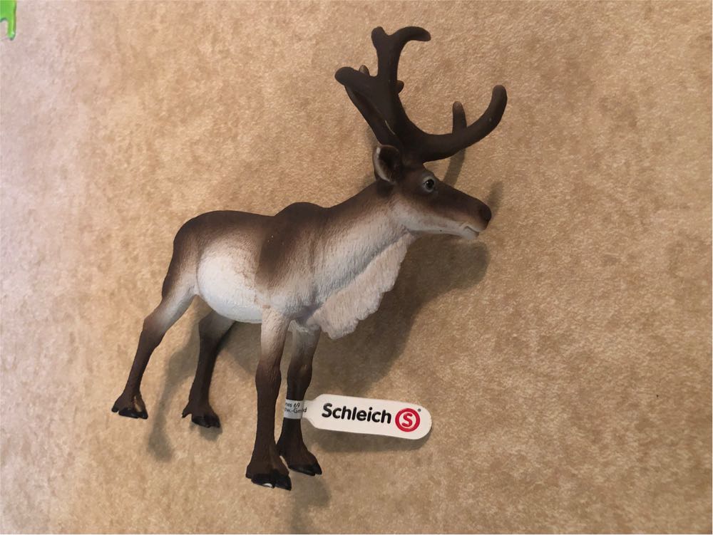 Schleich Wild Life Animal   Reindeer  vinyl figure collectible [Barcode 4059433013961] - Main Image 3