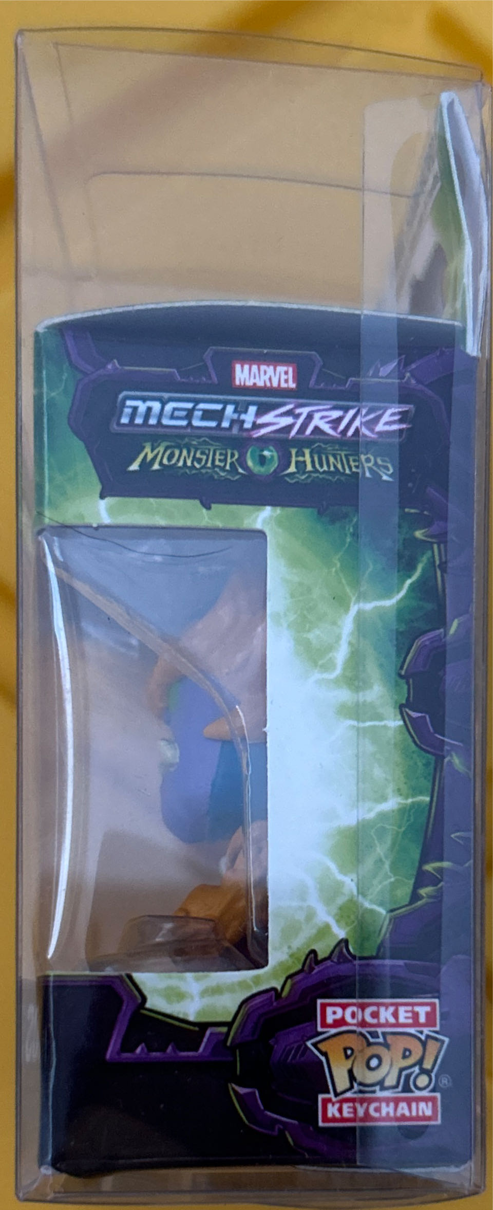 Pocket POP! Keychain: Mech Strike: Monster Hunters: Thanos  vinyl figure collectible [Barcode 889698615204] - Main Image 2