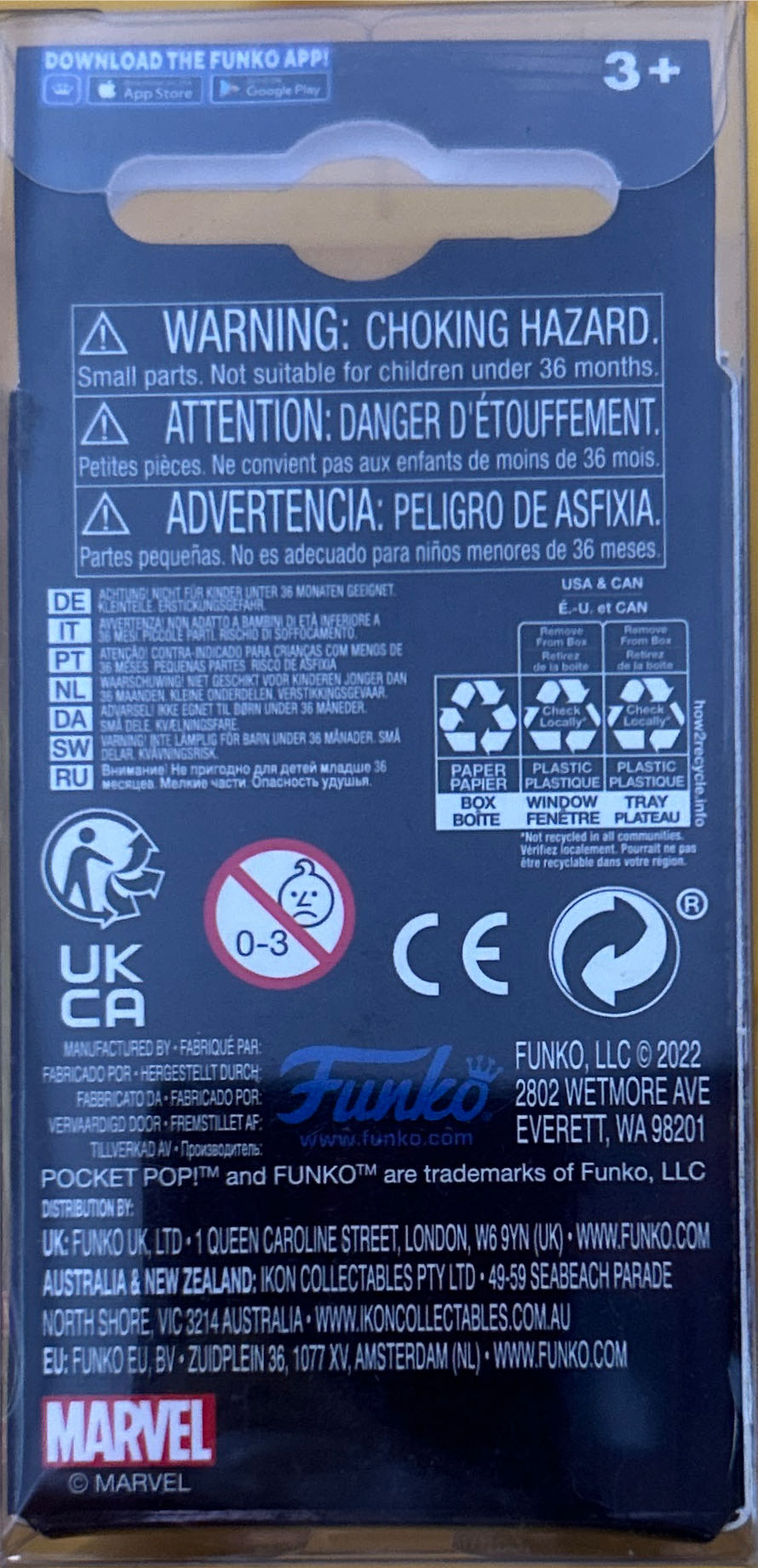 Pocket POP! Keychain: Mech Strike: Monster Hunters: Thanos  vinyl figure collectible [Barcode 889698615204] - Main Image 3