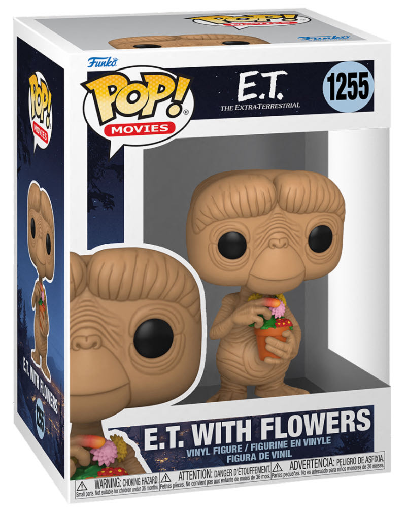 E.T. (with Flowers) - E.T. The Extra Terrestrial vinyl figure collectible [Barcode 889698639927] - Main Image 2