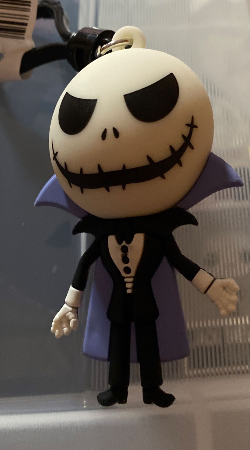 NBC Bag Clip: Vampire Jack - The Nightmare Before Christmas vinyl figure collectible [Barcode 077764226809] - Main Image 2