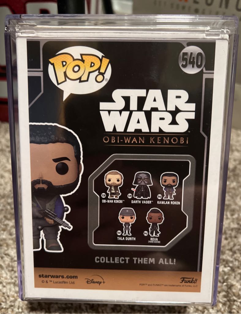 Star Wars: Kawlan Roken, #540 - Star Wars: Obi-Wan vinyl figure collectible [Barcode 889698645591] - Main Image 2