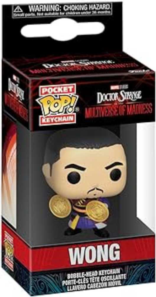 Keychain Pop Doctor Strange Wong - Doctor Strange vinyl figure collectible [Barcode 889698609128] - Main Image 2