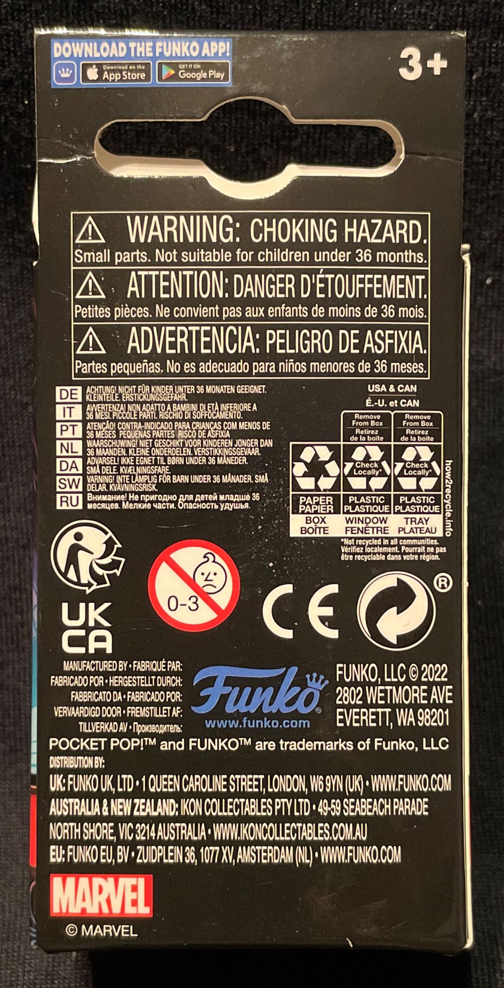 Keychain Pop Rintrah - Doctor Strange vinyl figure collectible [Barcode 889698609142] - Main Image 2