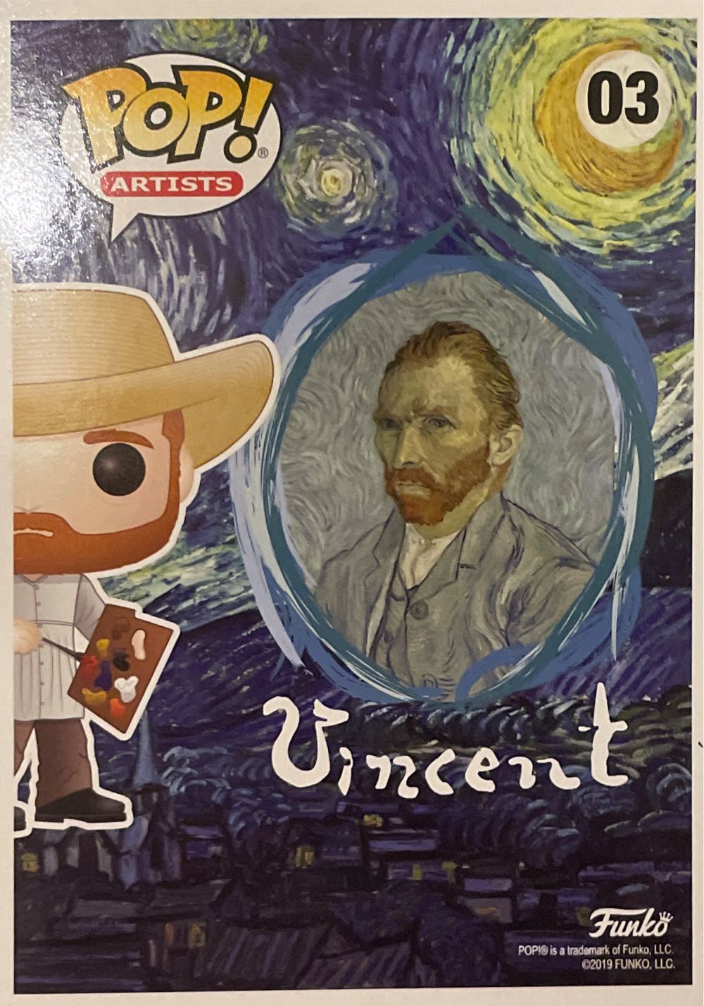 Vincent Van Gogh  vinyl figure collectible [Barcode 889698452526] - Main Image 2