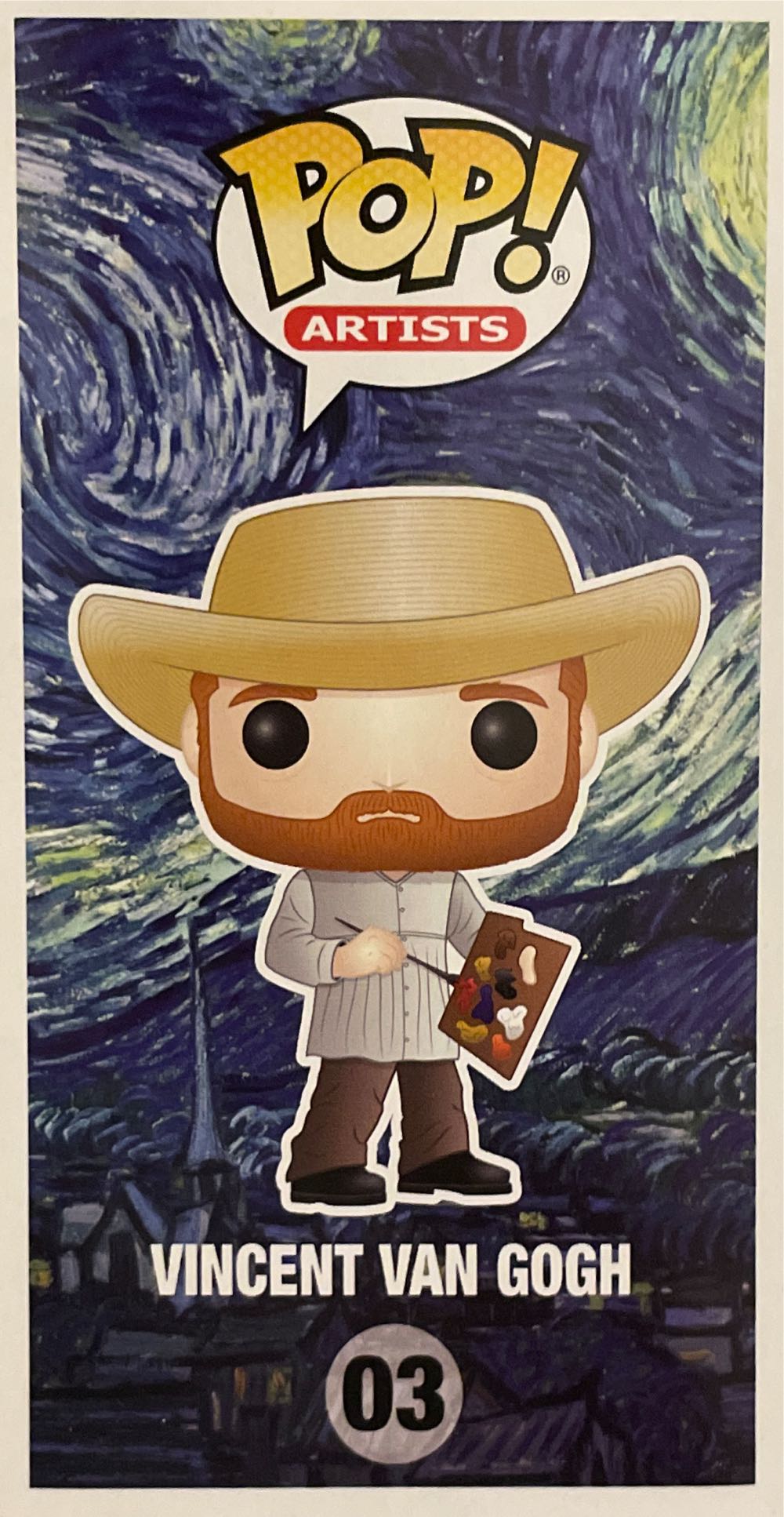 Vincent Van Gogh  vinyl figure collectible [Barcode 889698452526] - Main Image 3