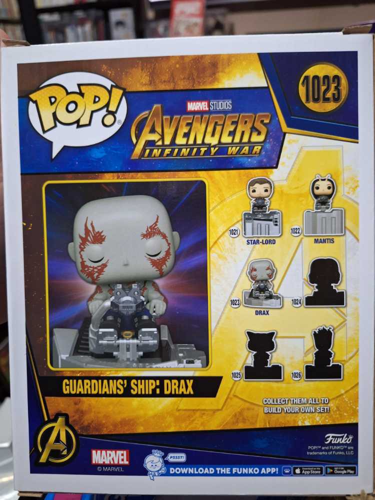 Guardians’ Ship: Drax - Guardians of the Galaxy vinyl figure collectible [Barcode 889698632096] - Main Image 2