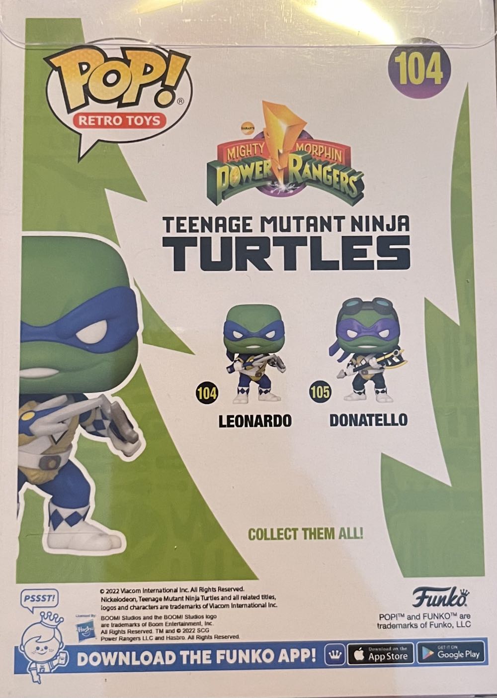 Leonardo - Teenage Mutant Ninja Turtles vinyl figure collectible [Barcode 889698652490] - Main Image 4