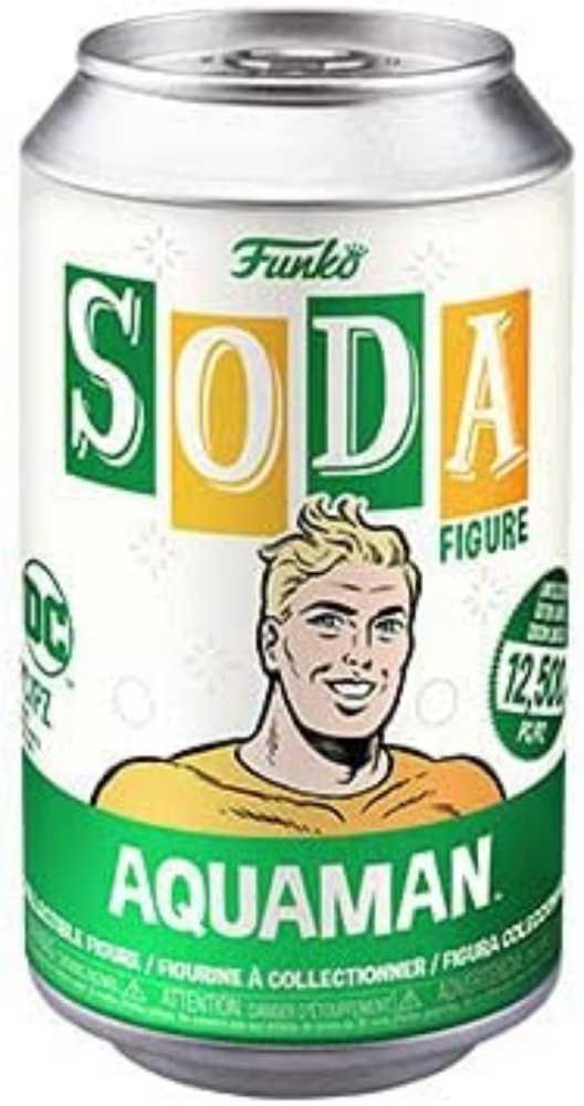 Aquaman - Dc - FUNKOPOP - Funko Vinyl Soda - DC: Superheroes vinyl figure collectible [Barcode 889698587129] - Main Image 4