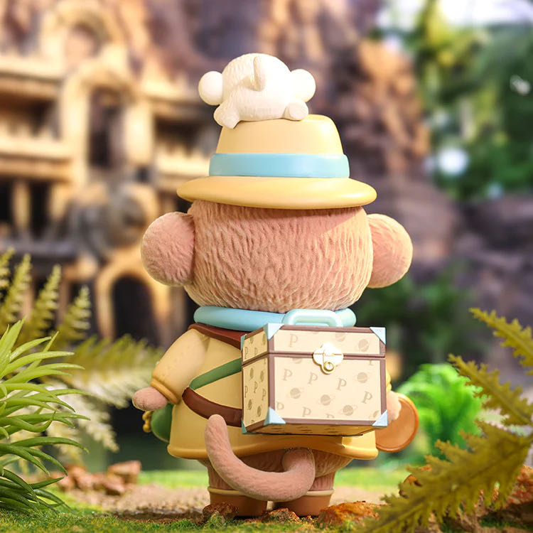 Pucky Monkey Archaeologist Baby  vinyl figure collectible [Barcode 6941448645917] - Main Image 3