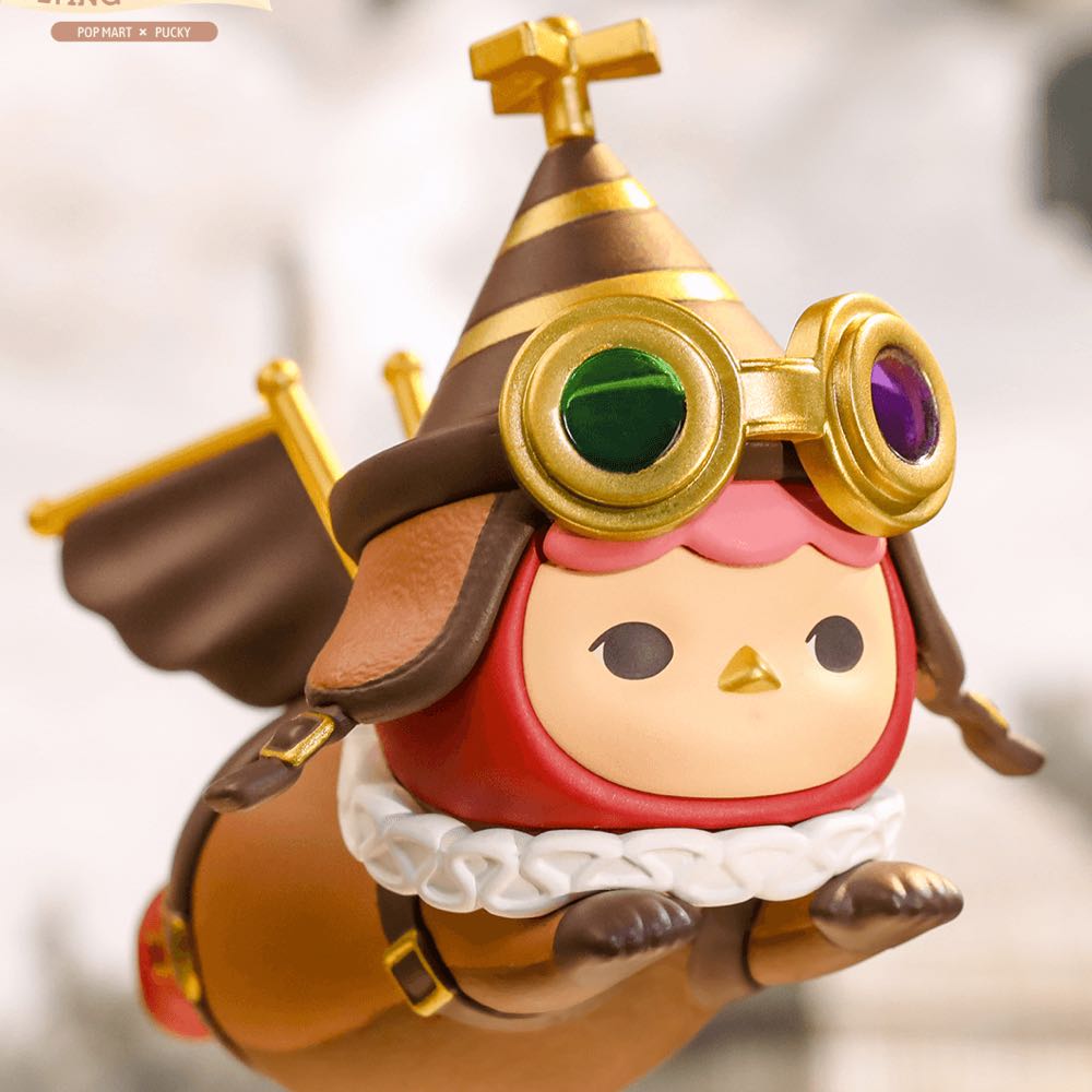 Blue With White & Yellow Boo