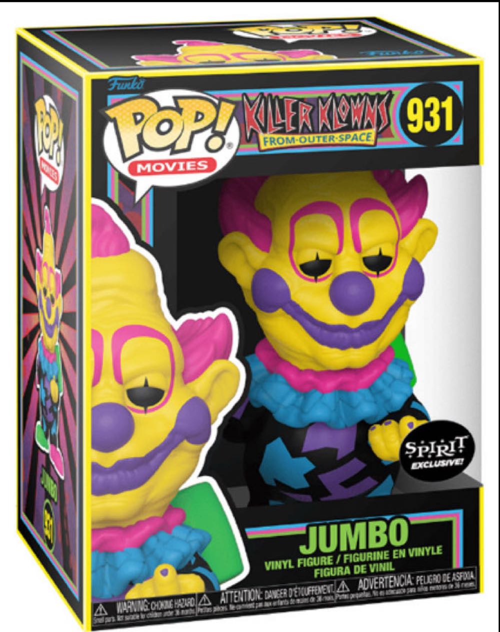 Killer Klowns F.O.S.: Jumbo  vinyl figure collectible [Barcode 889698666794] - Main Image 3