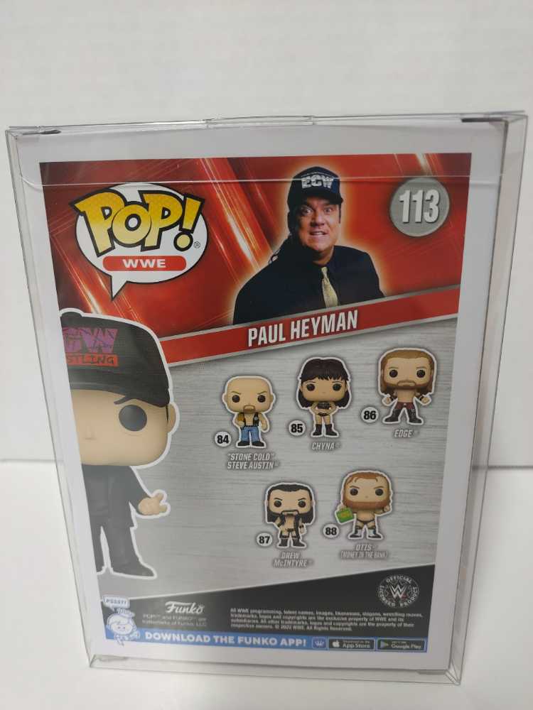 Paul Heyman - WWE vinyl figure collectible [Barcode 889698650076] - Main Image 2