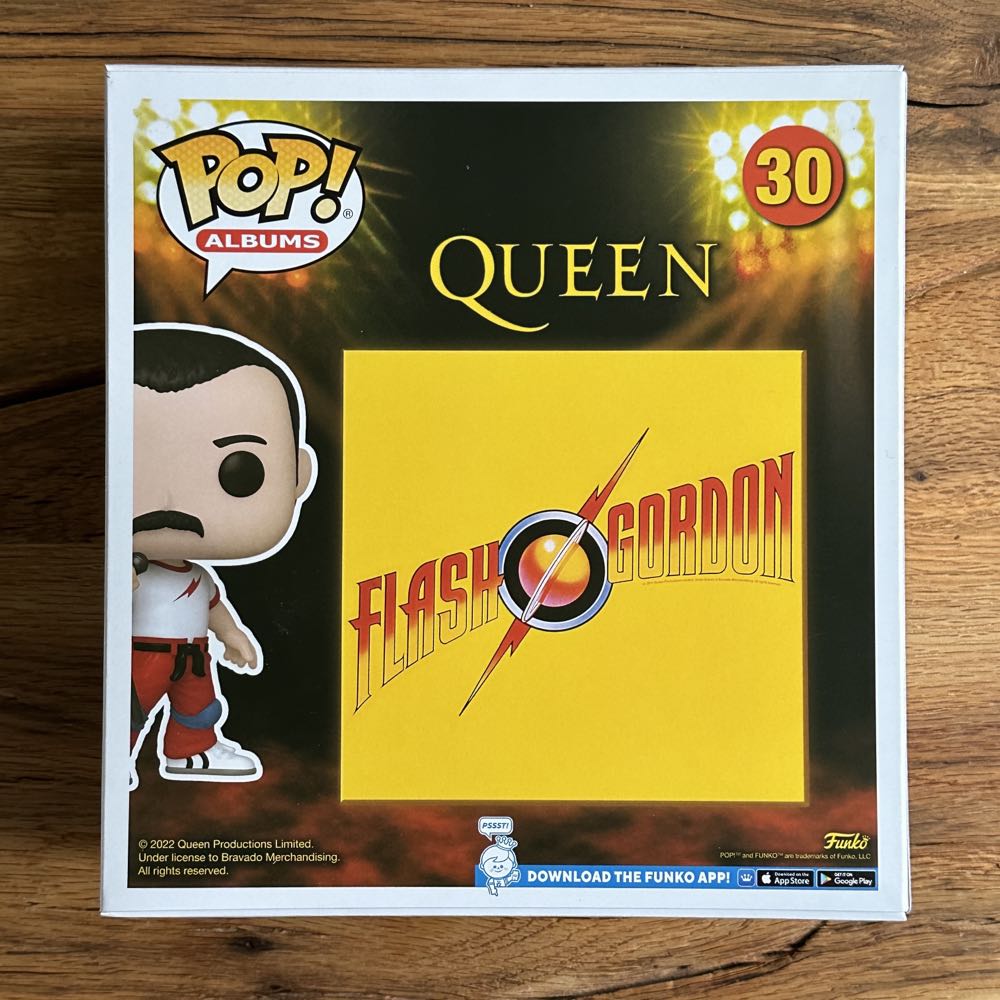 Freddie Mercury Flash Gordon  - Queen vinyl figure collectible [Barcode 889698640367] - Main Image 2