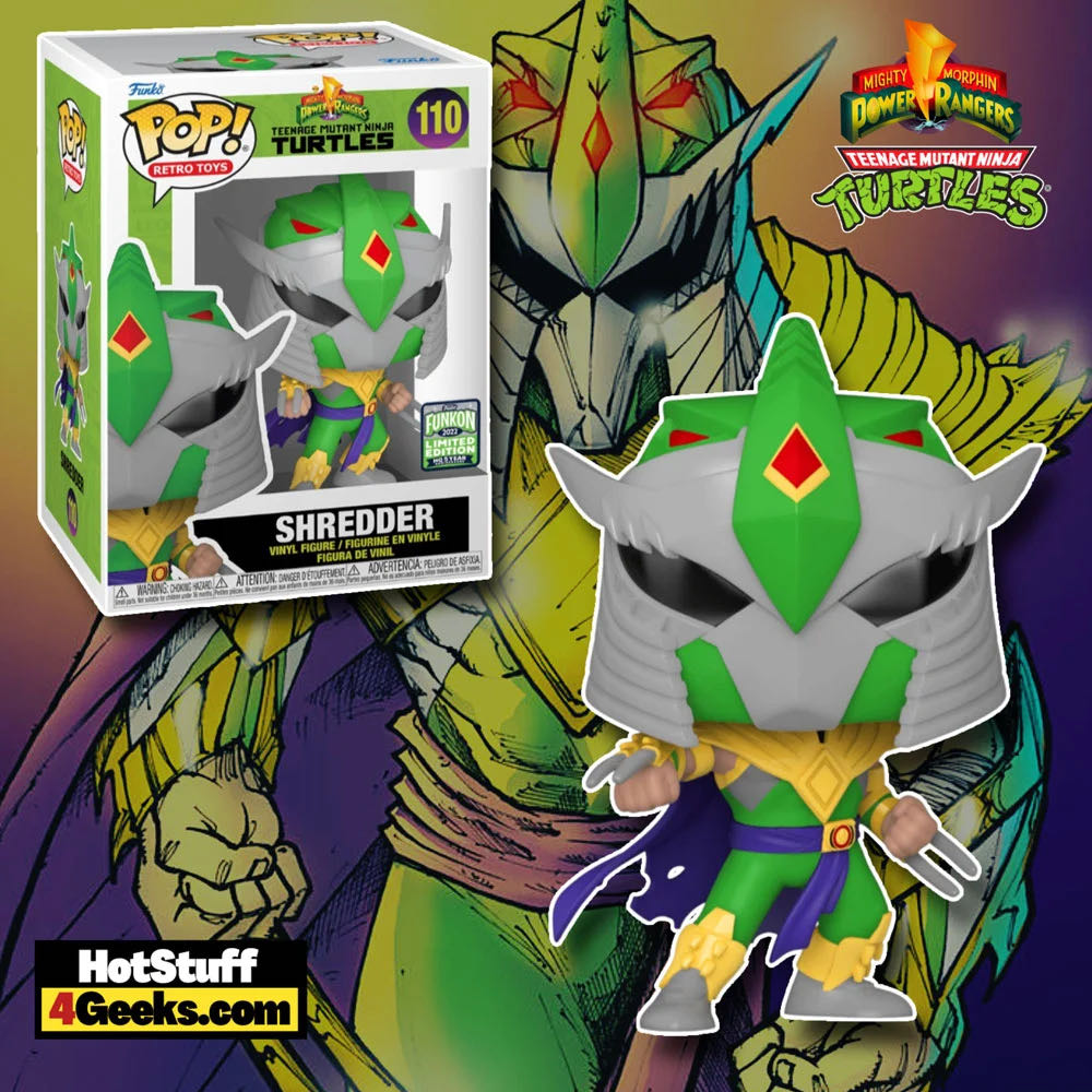 Shredder, #110 - Teenage Mutant Ninja Turtles vinyl figure collectible [Barcode 889698653756] - Main Image 4