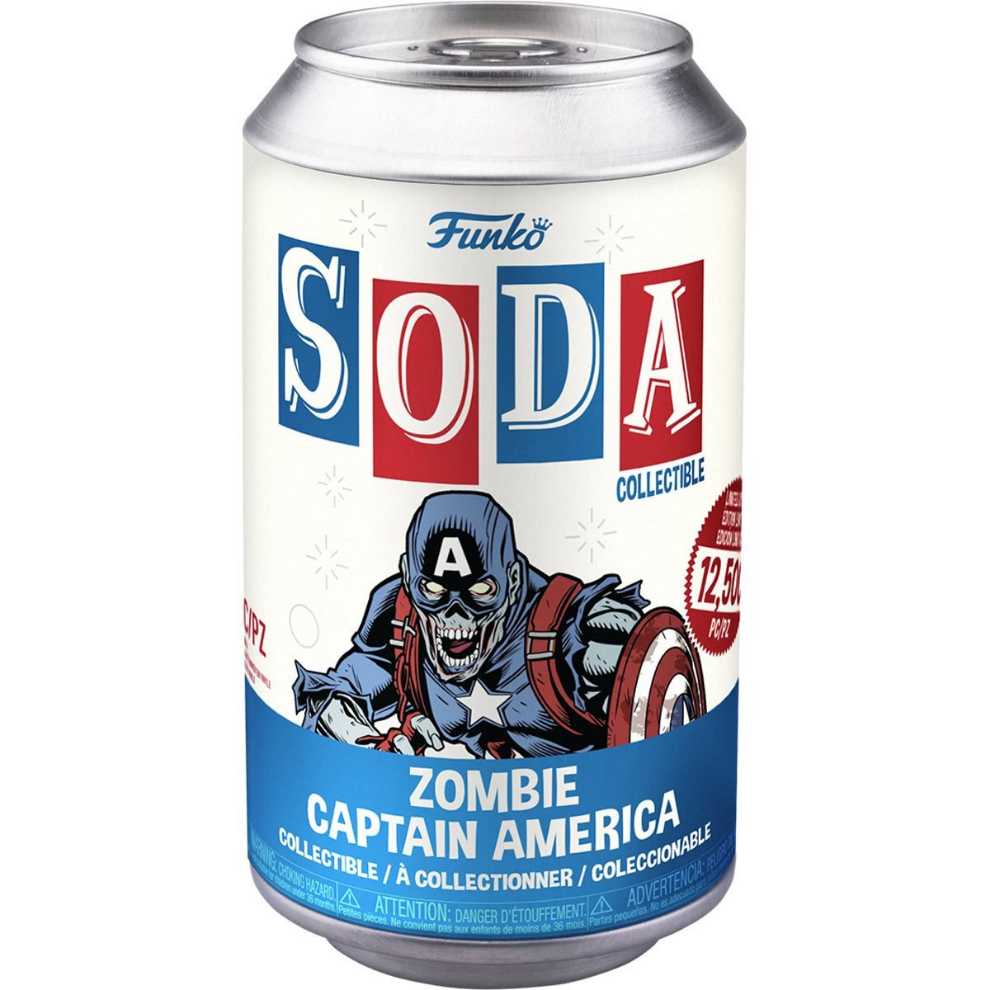 Marvel’s What If?: Zombie Captain America   vinyl figure collectible [Barcode 889698586689] - Main Image 2