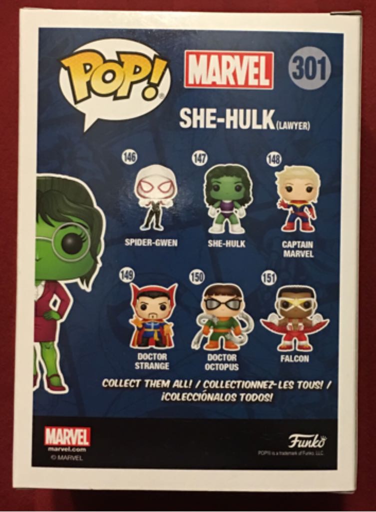 She-Hulk(Lawyer)  vinyl figure collectible - Main Image 2