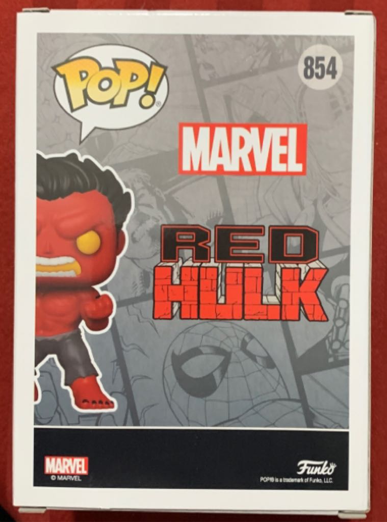 Red Hulk  vinyl figure collectible - Main Image 2