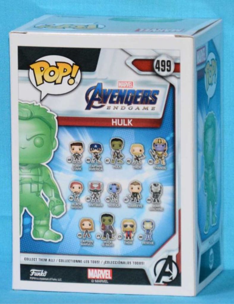 Hulk (Endgame) (Green Chrome) - Avengers: Endgame vinyl figure collectible - Main Image 2