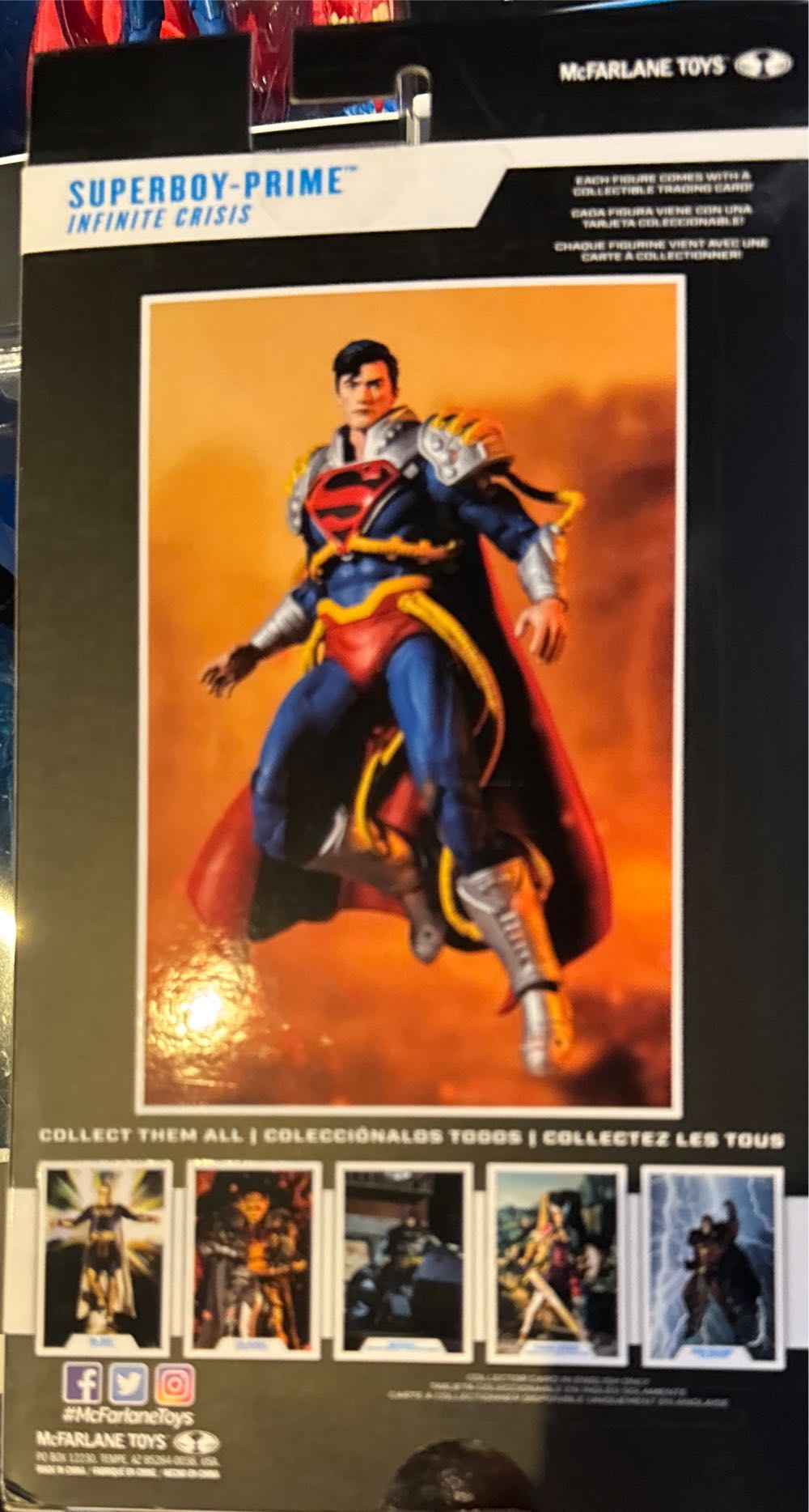 DC Multiverse Infinite Crisis: Superboy-prime  vinyl figure collectible [Barcode 787926151787] - Main Image 2