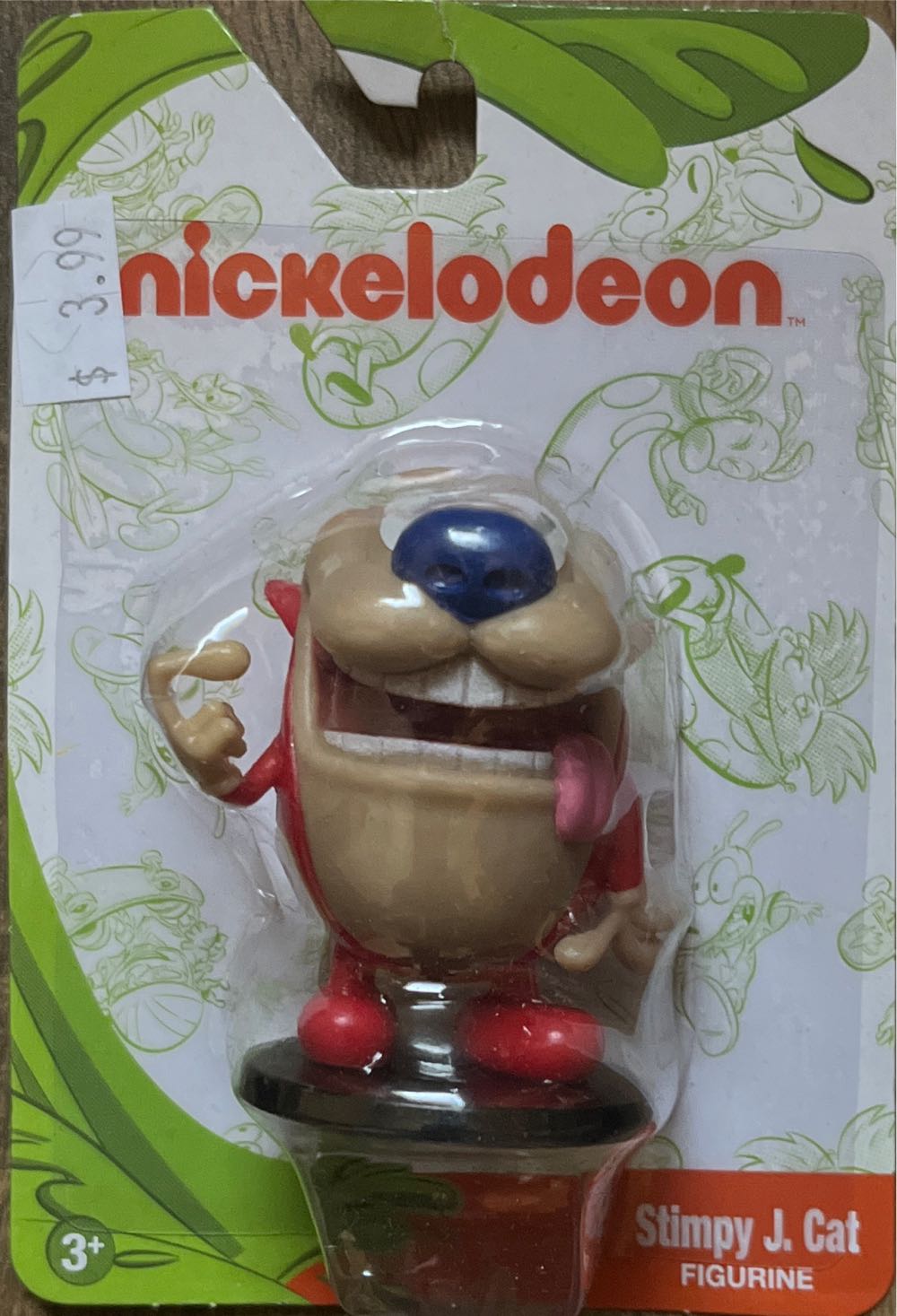 Ren & Stimpy - Nickelodeon - Stimpy PVC Figure  vinyl figure collectible [Barcode 639277346933] - Main Image 2