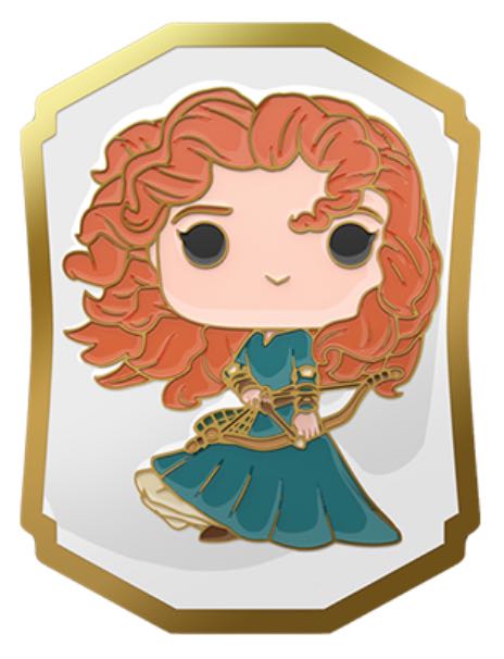 Merida w/ Pin #324 - Disney Princess vinyl figure collectible [Barcode 889698565943] - Main Image 2