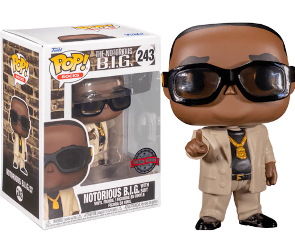 Notorious B.I.G. (With Suit) - Notorious B.I.G. vinyl figure collectible [Barcode 889698563550] - Main Image 2