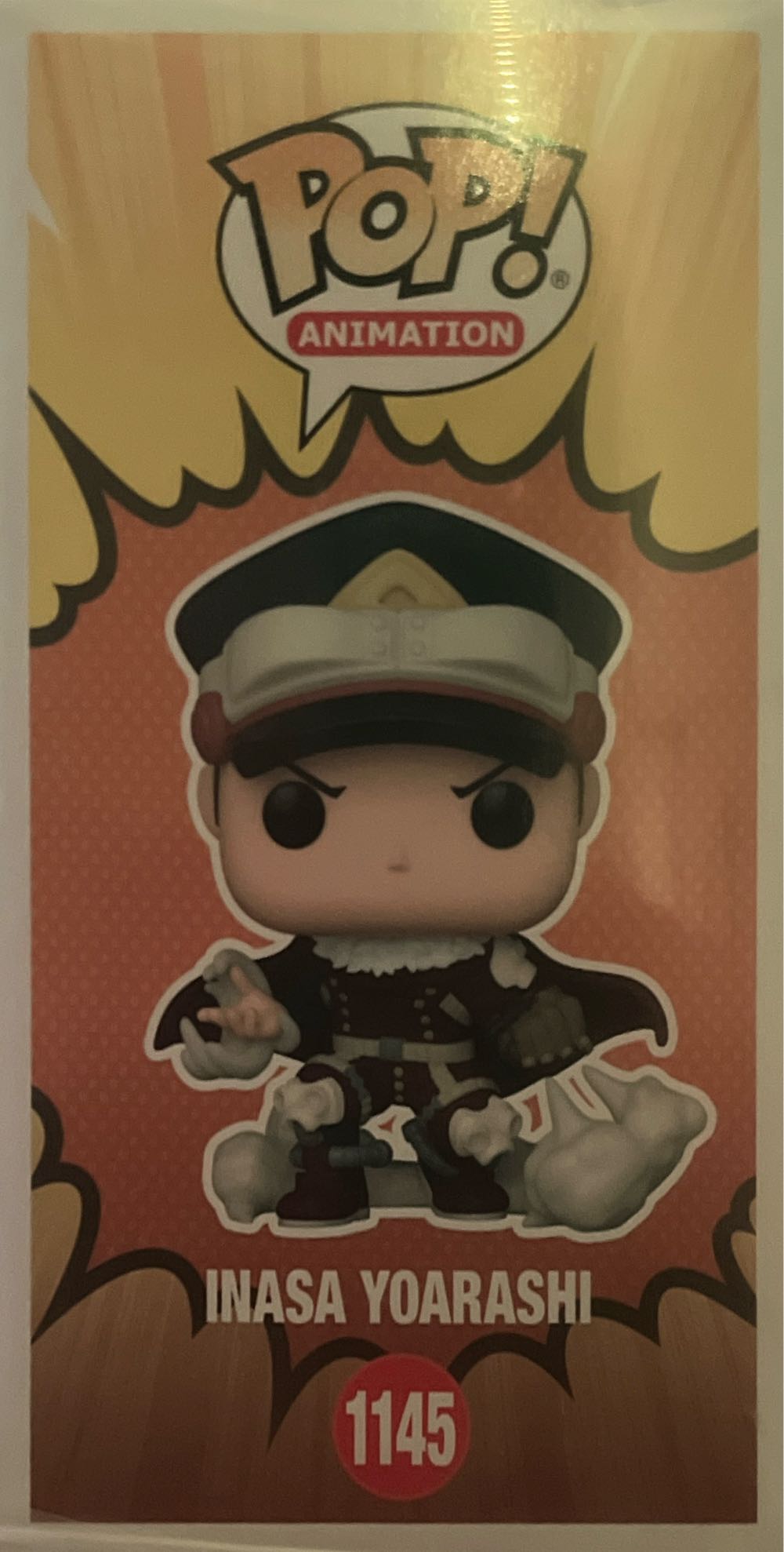 #1245 Animation: My Hero Academia: Inasa Yoarashi - My Hero Academia vinyl figure collectible [Barcode 889698586009] - Main Image 2