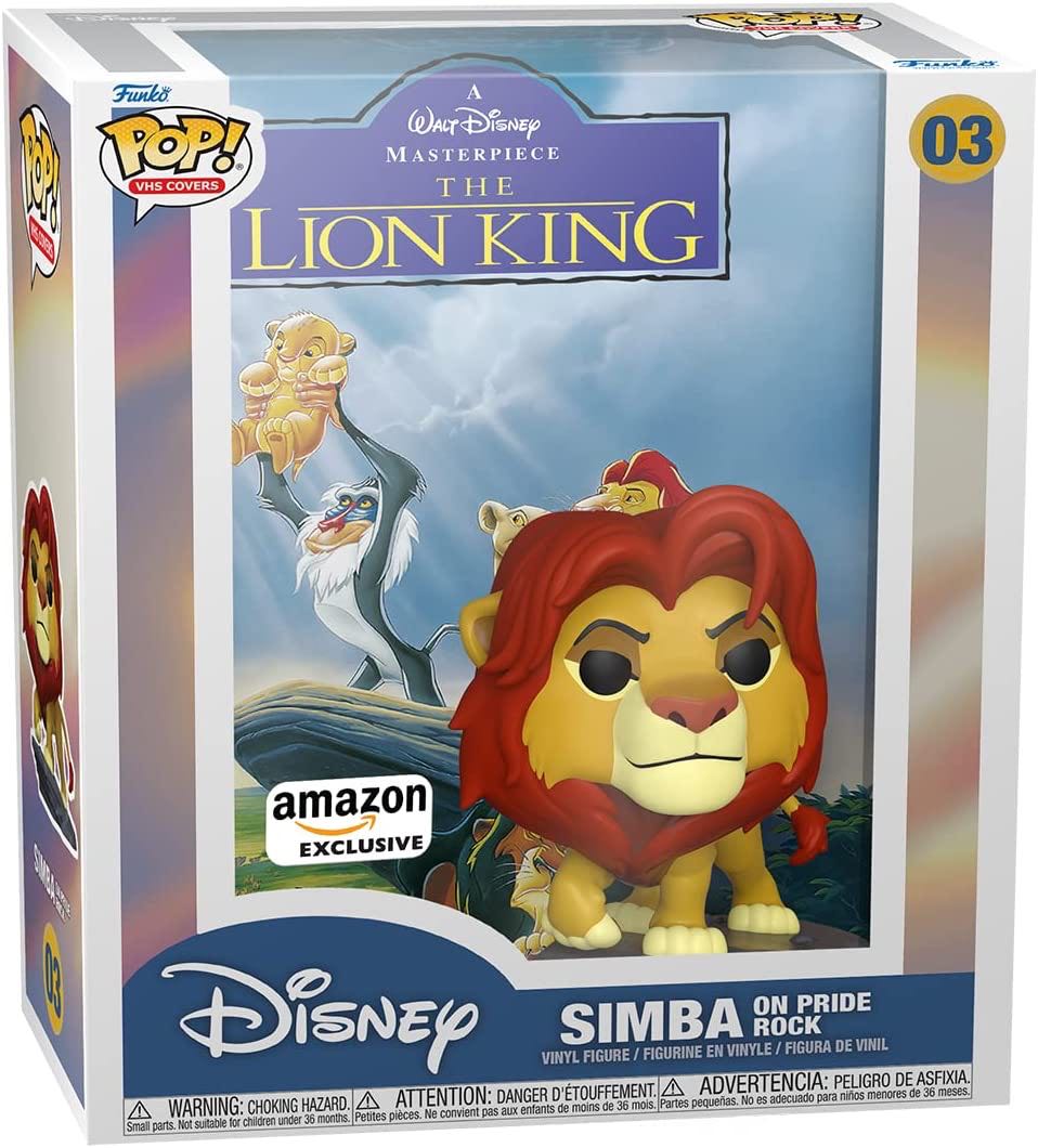 Funko Pop! VHS Covers The Lion King: Simba On Pride Rock # 03 - The Lion King vinyl figure collectible [Barcode 889698602495] - Main Image 2
