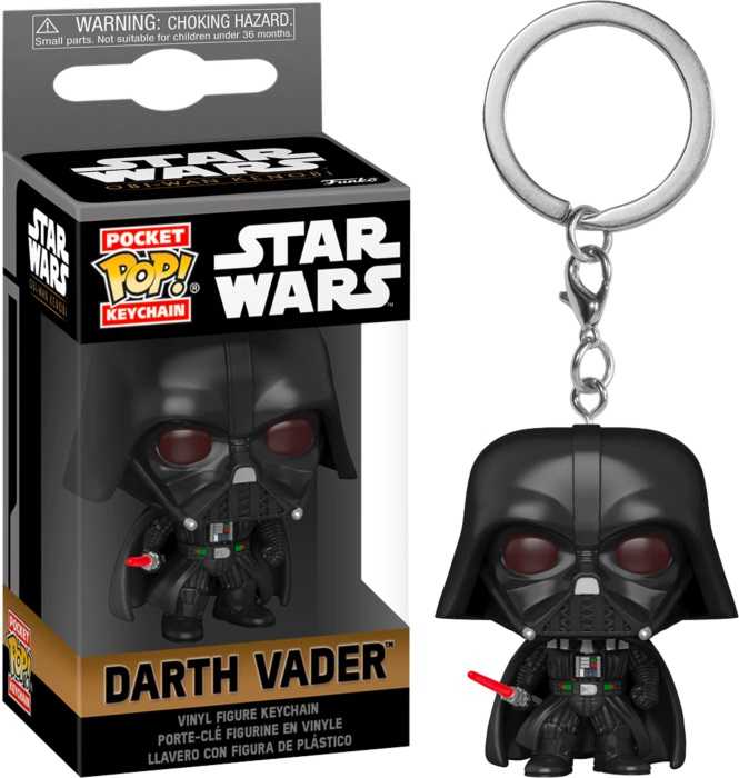 Darth Vader (Keychain) - Star Wars: Obi-Wan vinyl figure collectible [Barcode 889698645553] - Main Image 2