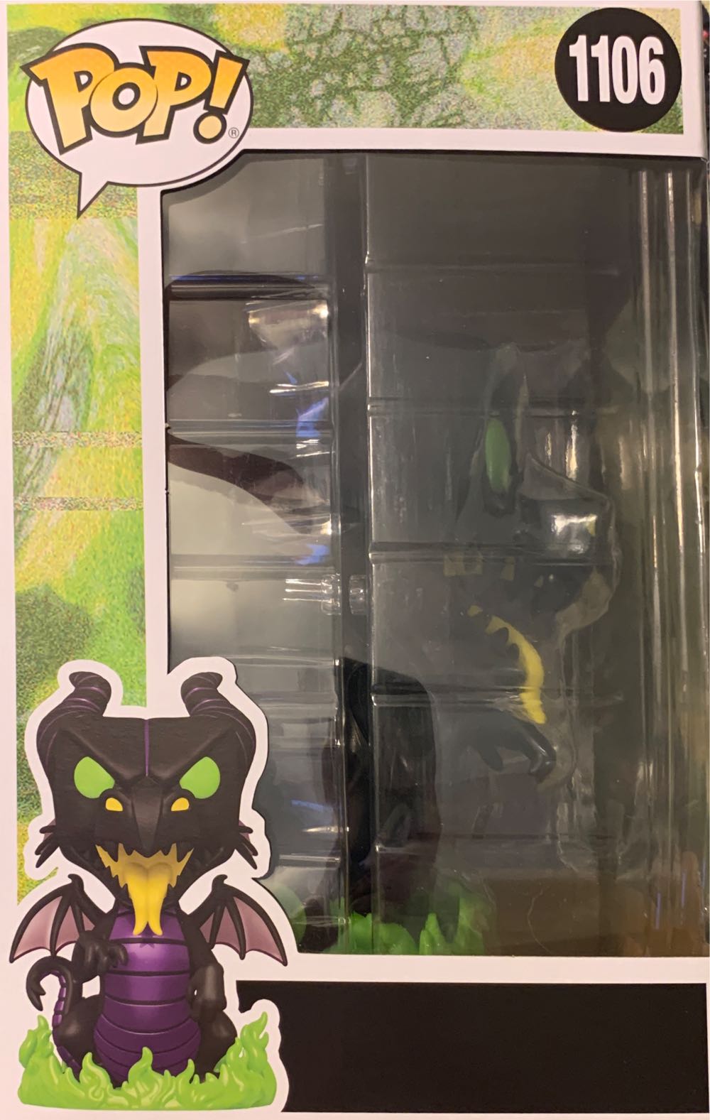 Funko Pop! Jumbo: Disney Maleficent Dragon Amazon Exclusive Glow In The Dark - Disney Villains vinyl figure collectible [Barcode 889698581721] - Main Image 3