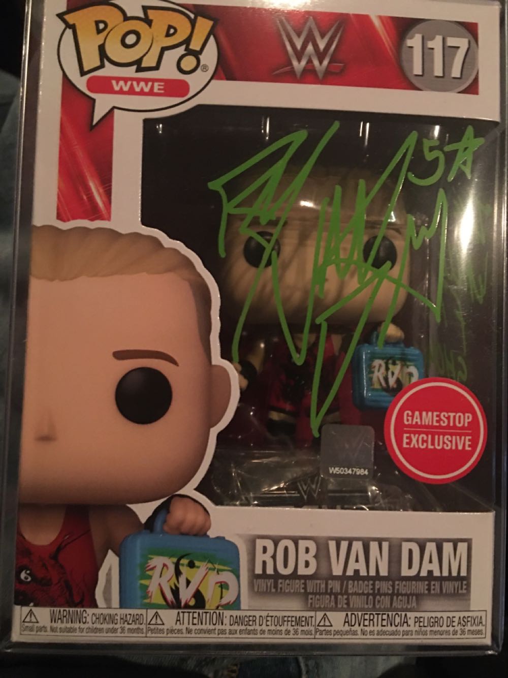 Rob Van Dam (With Money In The  Bank) - WWE vinyl figure collectible - Main Image 3