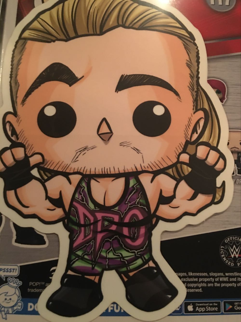 Rob Van Dam (With Money In The  Bank) - WWE vinyl figure collectible - Main Image 4