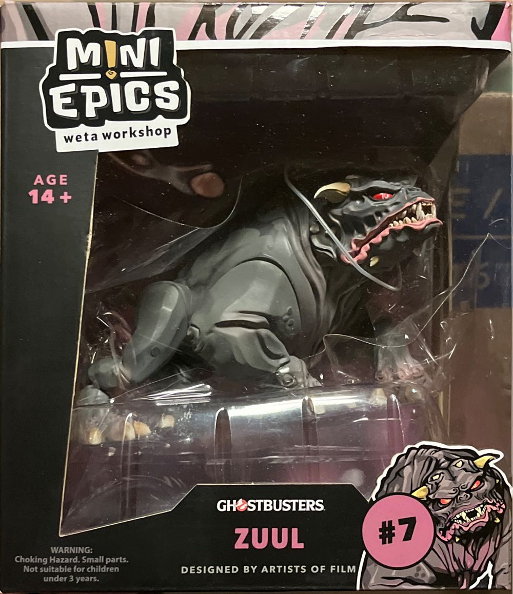 Weta Workshop Mini Epics Ghostbusters Zuul Terror Dog - Ghostbusters vinyl figure collectible [Barcode 9420024732045] - Main Image 2