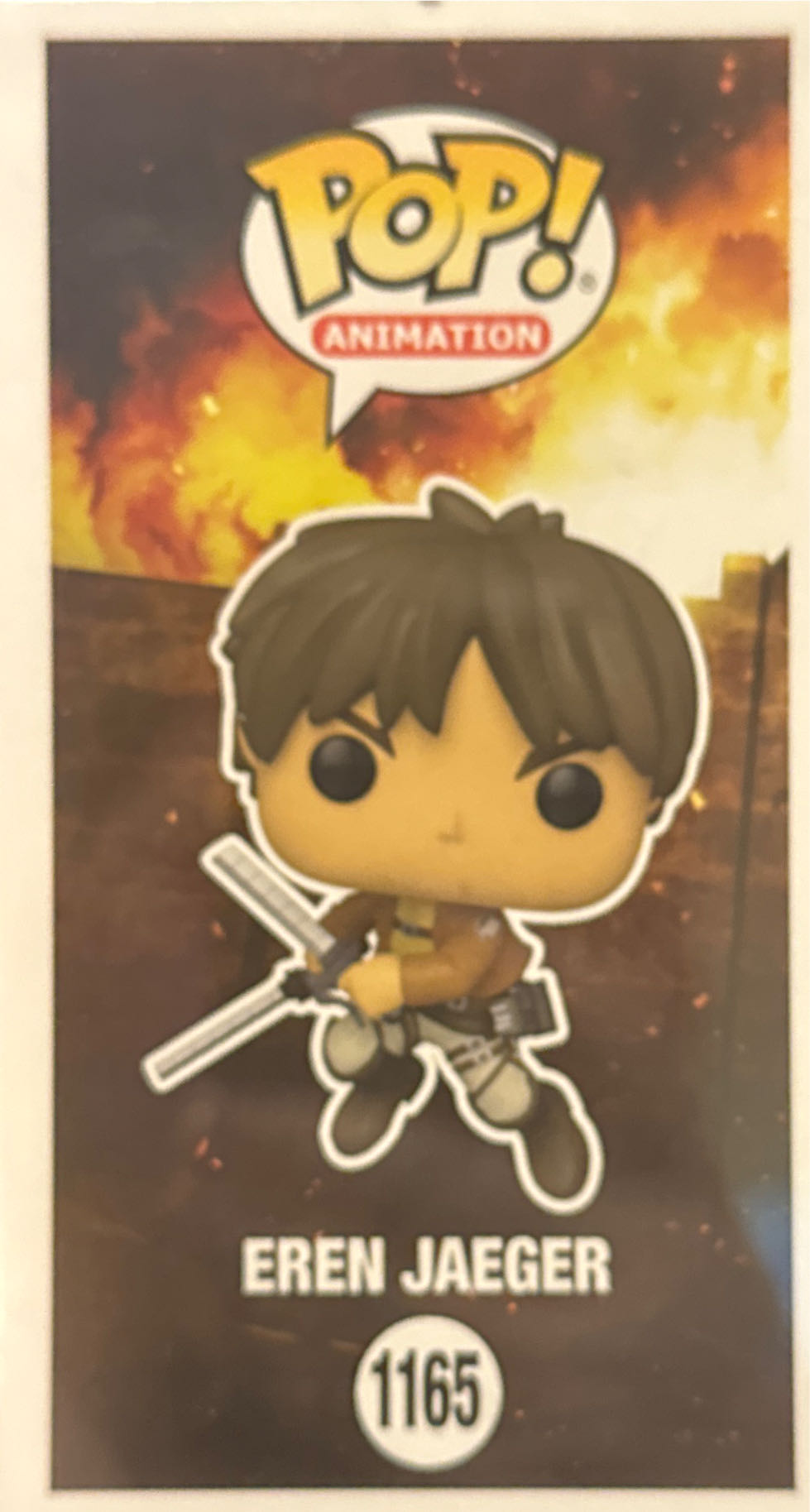 Eren Jaeger - Attack on Titan vinyl figure collectible [Barcode 889698579803] - Main Image 3