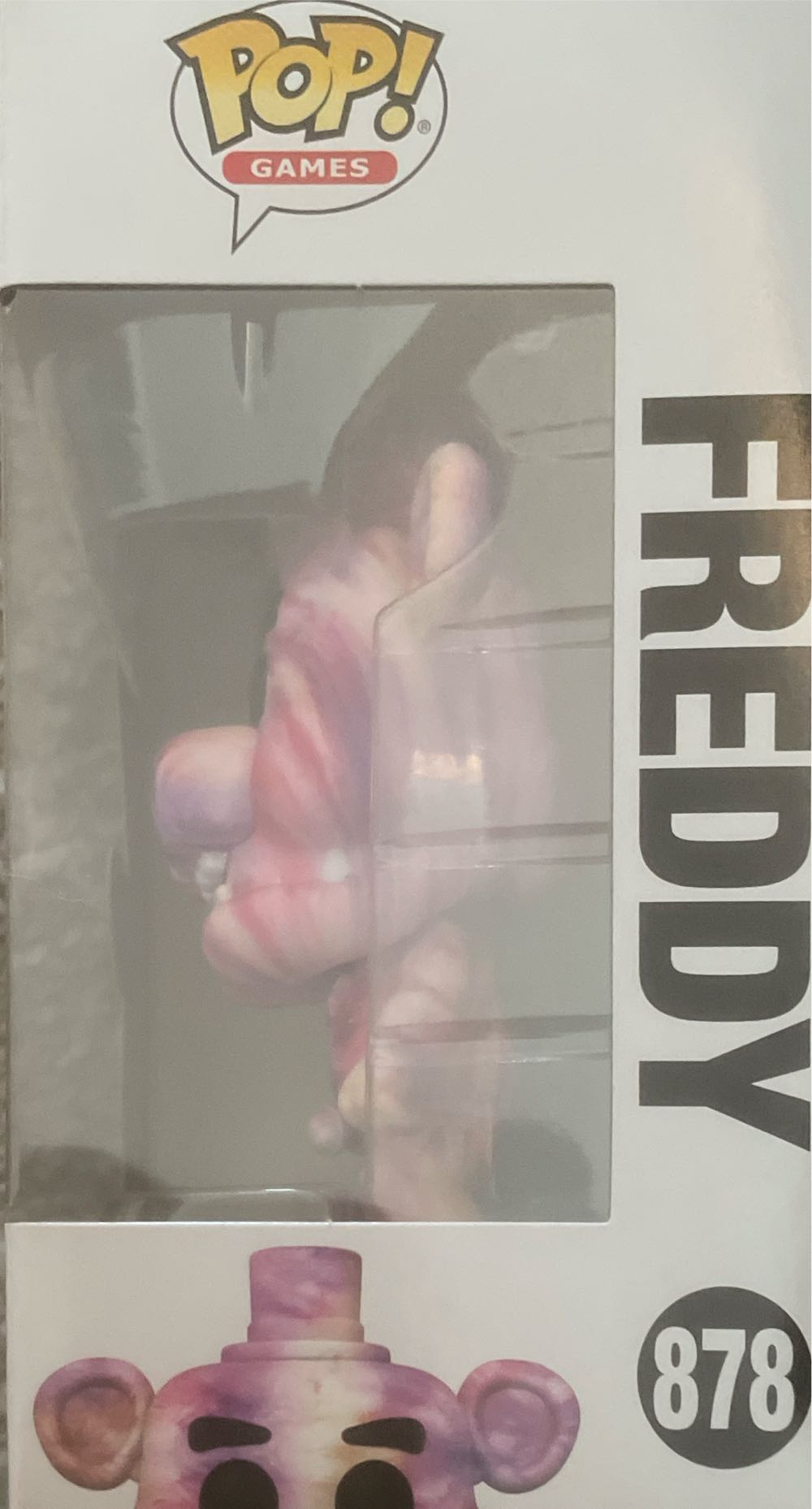 FNAF - Tie Dye Freddy - Five Nights at Freddy’s vinyl figure collectible [Barcode 889698642323] - Main Image 3