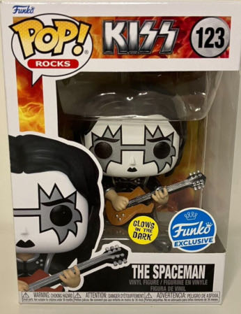 Kiss: 123 Spaceman (Glow In The Dark) - Kiss vinyl figure collectible [Barcode 889698645034] - Main Image 4