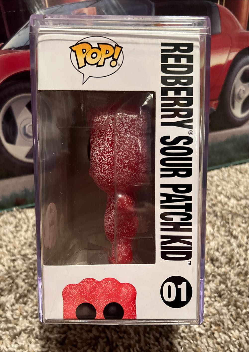 Sour Patch Kids Redberry  vinyl figure collectible [Barcode 889698655026] - Main Image 3