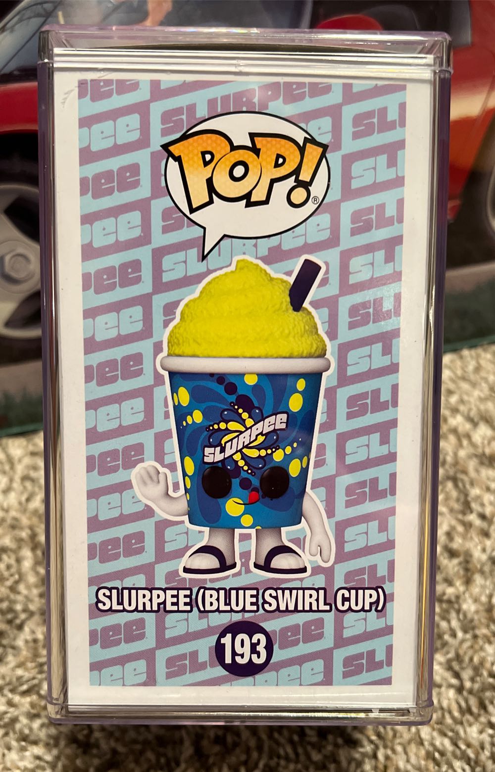Slurpee (Blue Swirl Cup)  vinyl figure collectible [Barcode 889698631297] - Main Image 4