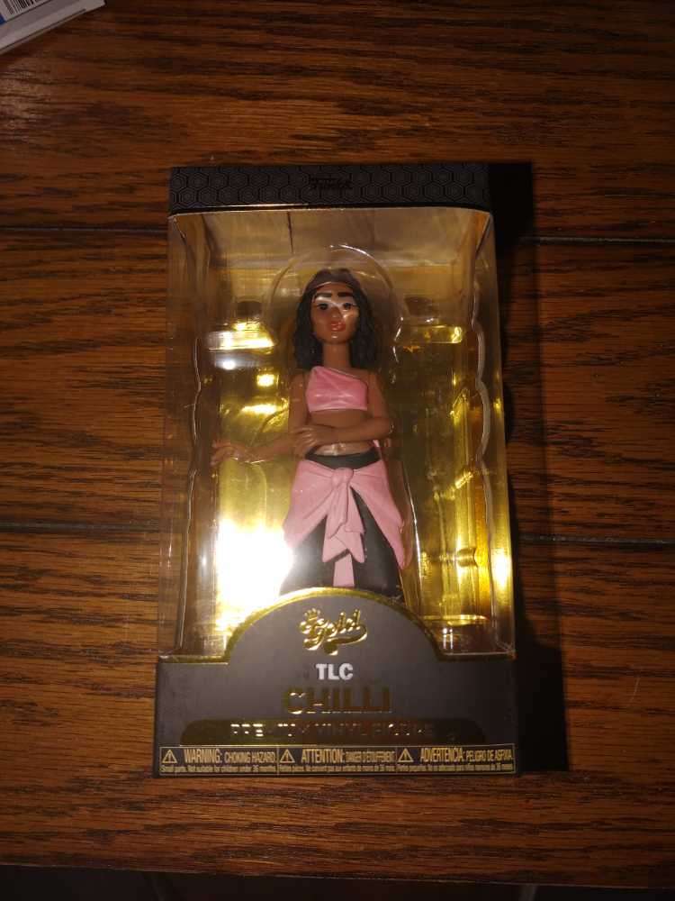 Chilli (TLC) - “5” FUNKOPOP - Funko Premium Vinyl Gold  vinyl figure collectible [Barcode 889698612067] - Main Image 2