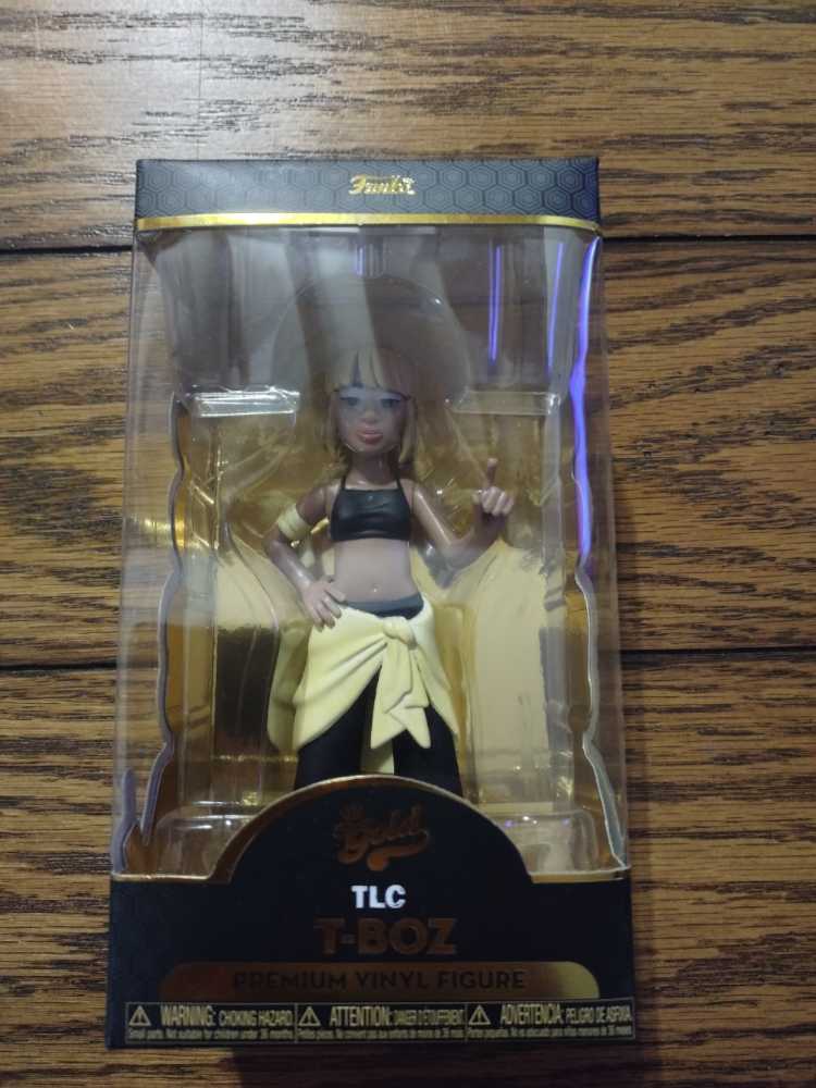 T-Boz (TLC) - “5” FUNKOPOP - Funko Premium Vinyl Gold  vinyl figure collectible [Barcode 889698612081] - Main Image 2