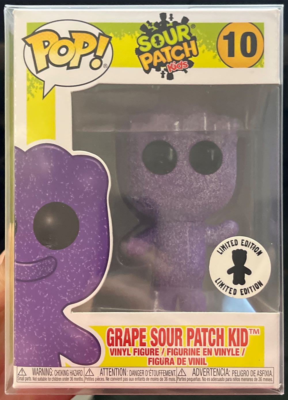 Sour Patch: Grape Sour Patch Kid  vinyl figure collectible [Barcode 889698491730] - Main Image 2