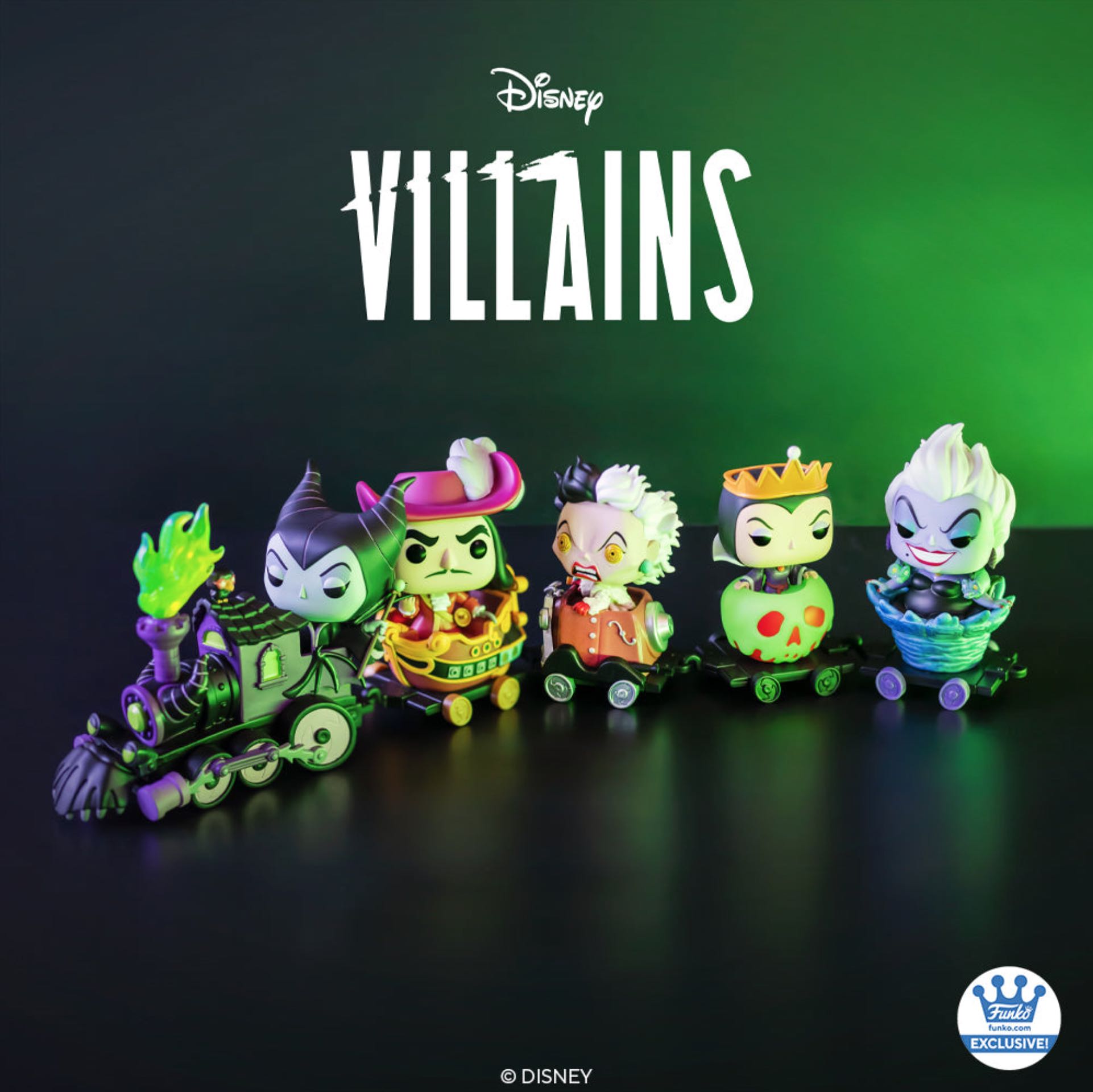Captain Hook In Cart - 14 - Disney Villains - Exclusive -  Funko Pop Trains - Disney Villains vinyl figure collectible [Barcode 889698650922] - Main Image 4