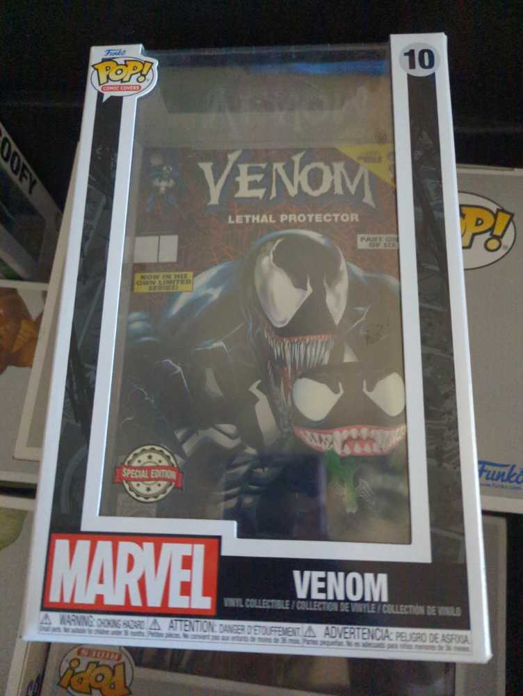 Venom Comic Cover Pop! 10 - Venom vinyl figure collectible [Barcode 889698637428] - Main Image 2