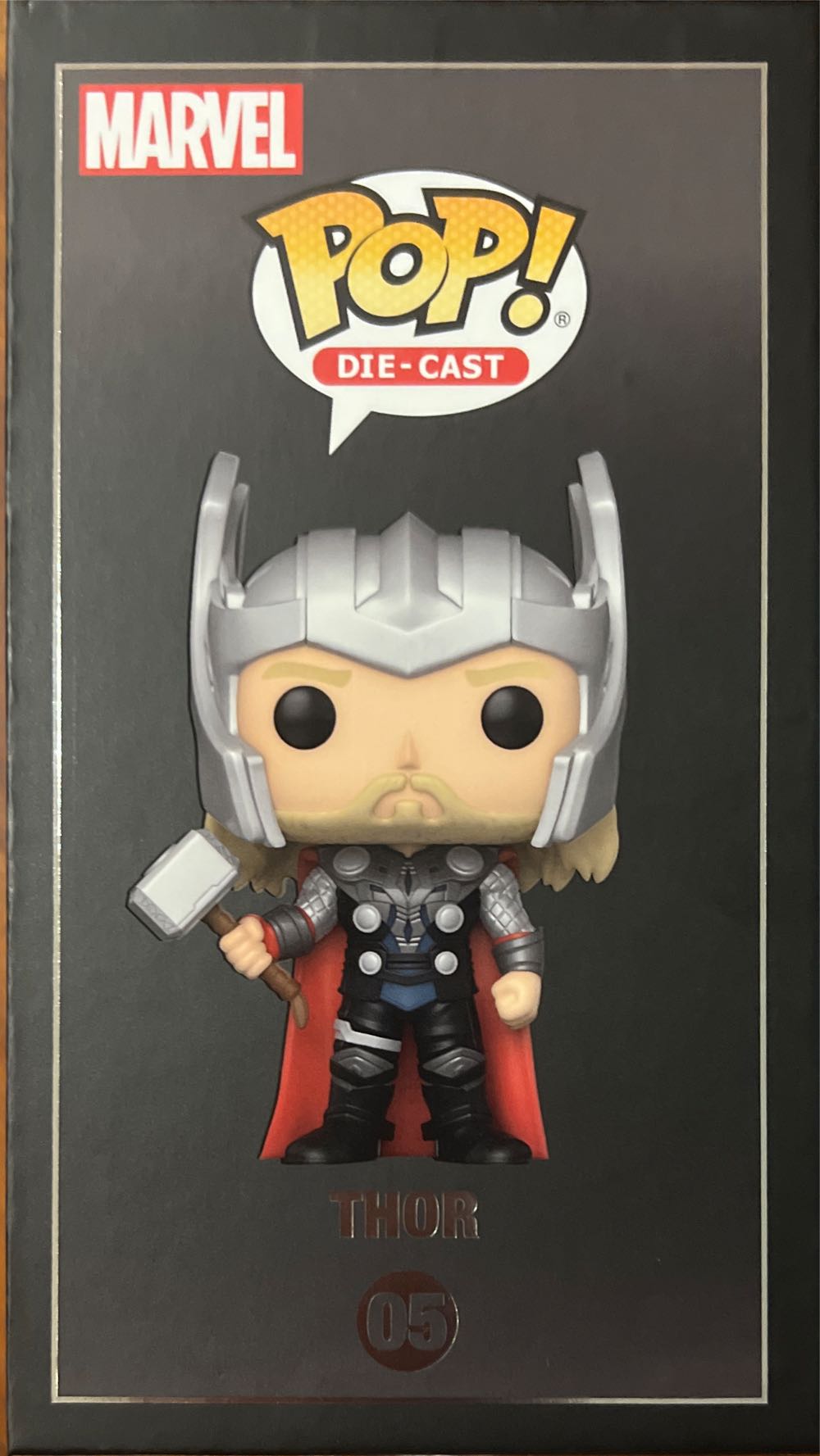 Thor Die Cast - Marvel Universe vinyl figure collectible [Barcode 889698637329] - Main Image 2